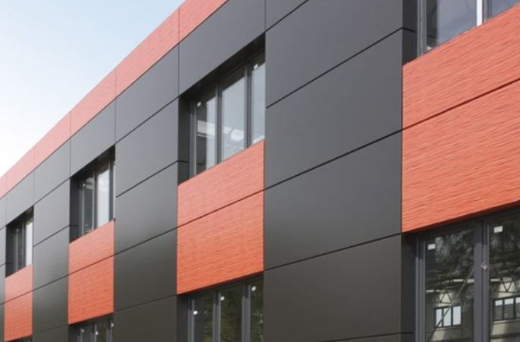 Aluminium composite panels exterior cladding commercial building 4mm ACP panels with PVDF coating building facade Interior ACP panels wall cladding modern office design Fire retardant ACP panel core structure close view ACP panel installation on petrol pump canopy Modern building facade with metallic ACP finish ACP panels texture wood and marble finish options High rise building exterior ACP cladding UAE ACP panel thickness comparison 3mm vs 4mm PVDF coated ACP panels weather resistant exterior