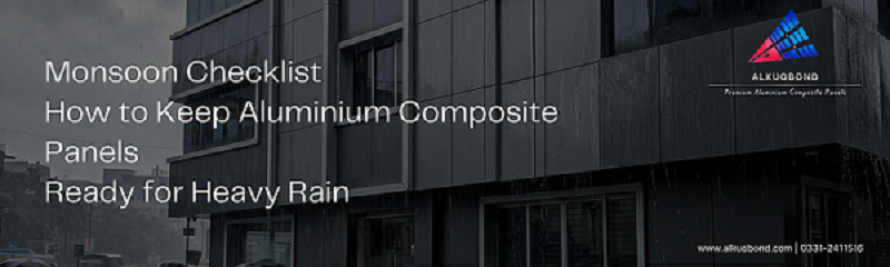Exterior ACP cladding inspection before heavy rainfall